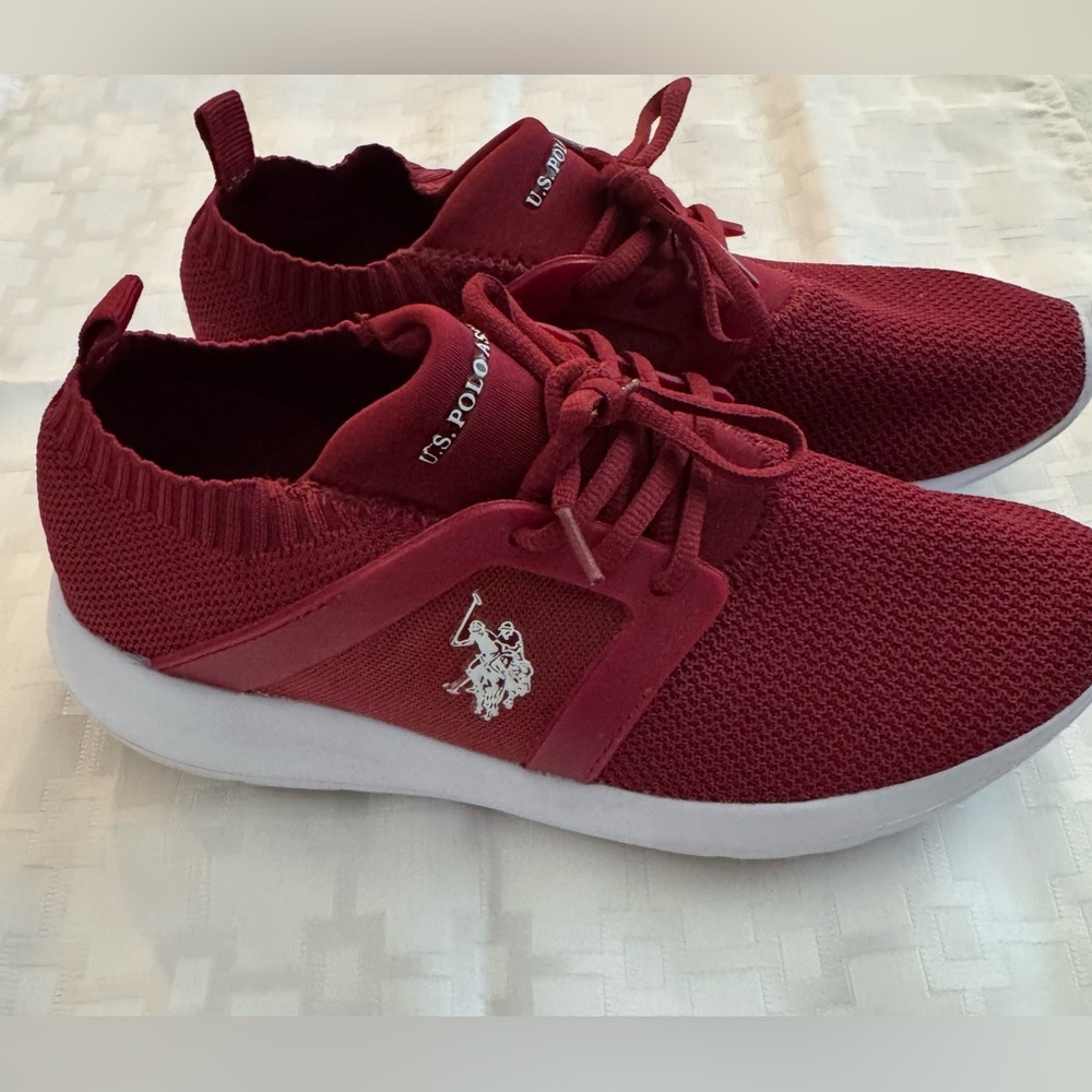 U.S. Polo Assn. Women’s Burgundy Sneakers